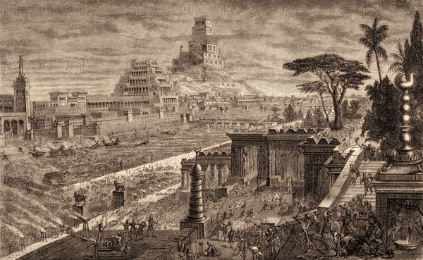 Invasion of Babylon by Cyrus the Great, king of the Persian Achaemenid Empire