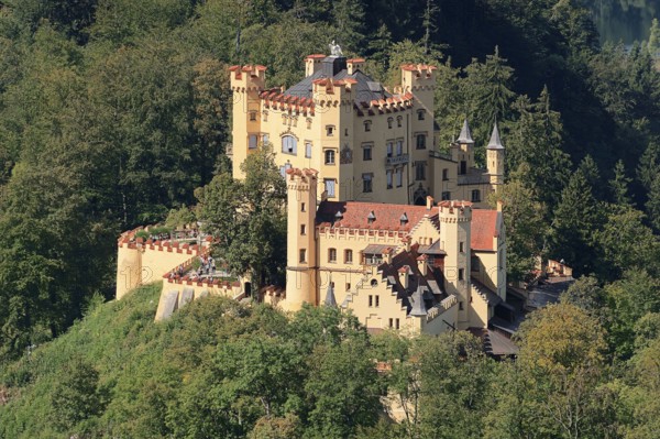 Hohenschwangau Castle, Schwangau, Allgäu, Bavaria, Germany