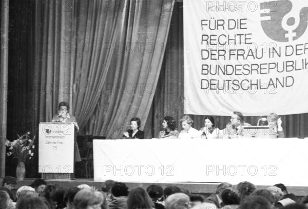On the occasion of the Year of Women 1975, an International Women's Initiative organised a woman's congress to promote woman's rights in Cologne, Germany on 5 October 1975