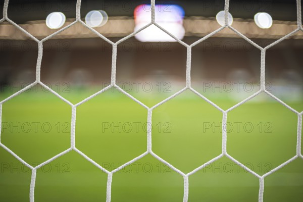 Football stadium - view by the net