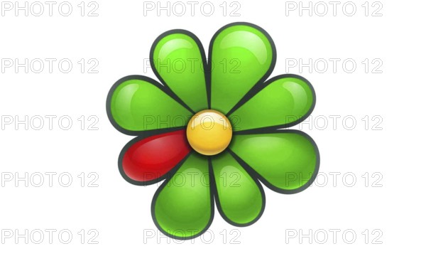 ICQ Logo 2014, Internet, Old Logo from 2014