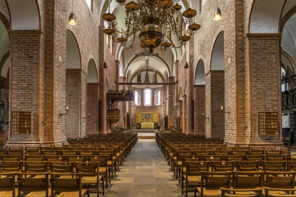 Interior of Ratzeburg Cathedral, Ratzeburg, Schleswig-Holstein, Germany