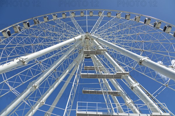 Ferris wheel, Warnemünde, Rostock, Mecklenburg-Vorpommern, Germany