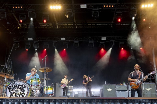 The Black Keys, Rock, Blues, USA, live open air at the Citadel Music Festival, 01.07.2025, Zitadelle Spandau, Berlin, Germany, only concert in Germany < english> The Black Keys, Rock, Blues, USA, live open air at the Citadel Music Festival, July 1, 2025, Spandau Citadel, Berlin, Germany