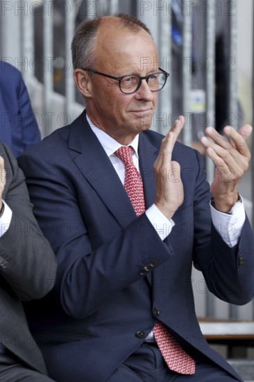 Friedrich Merz also Joachim-Friedrich Martin Josef Merz, Chancellor of the Federal Republic of Germany - Festakt 70 Jahre Deutschland in der NATO, Federal Ministry of Defence, Berlin, 09.7.25