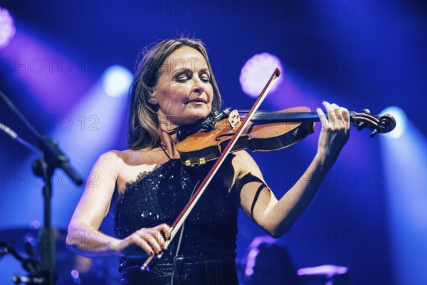 Sharon Corr, violinist and backing vocals by The Corrs live at the Tollwood Festival in Munich on 26/06/2025