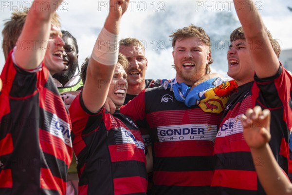 Rugby Bundesliga, 2024/25 season, final for the German championship: SC Frankfurt 1880 against TSV Handschuhsheim***Picture: Frankfurt is German champion