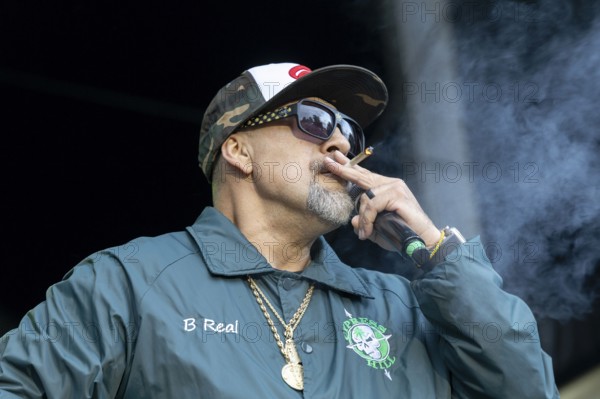 B-Real, Rapper, Cypress Hill, Hip-Hop, Rap, USA, open air at the Citadel Music Festival, 09.07.2025, Zitadelle Spandau, Berlin, Germany < english> Cypress Hill, HipHop, Rap, USA, open air at the Citadel Music Festival, July 9, 2025, Spandau Citadel, Berlin, Germany