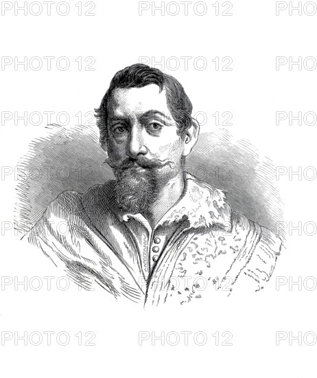 Frans Snyders (baptised 11 November 1579 in Antwerp, died 19 August 1657 in Antwerp) was a Flemish painter of animals, hunting scenes, market scenes and still lifes, Historic, digitally restored reproduction of a 19th century original