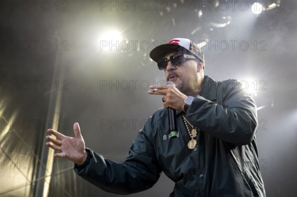 B-Real, Rapper, Cypress Hill, Hip-Hop, Rap, USA, open air at the Citadel Music Festival, 09.07.2025, Zitadelle Spandau, Berlin, Germany < english> Cypress Hill, HipHop, Rap, USA, open air at the Citadel Music Festival, July 9, 2025, Spandau Citadel, Berlin, Germany