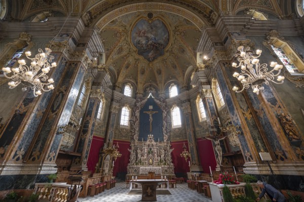 Chancel in Bressanone Cathedral, Cathedral Square, Bressanone, South Tyrol, Italy