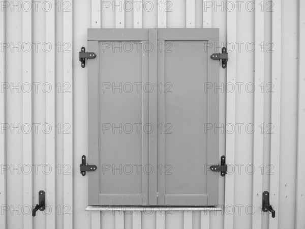 Window shutter, Mecklenburg-Western Pomerania, Germany