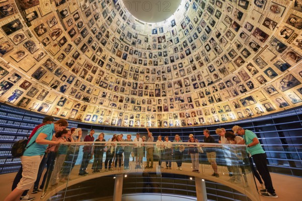 Jerusalem Israel. Yad Vashem. Memorial to the victims of the holocaust. The Hall of names