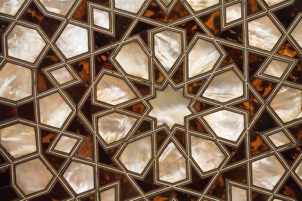 Ottoman art example of Mother of Pearl inlays from Istanbul