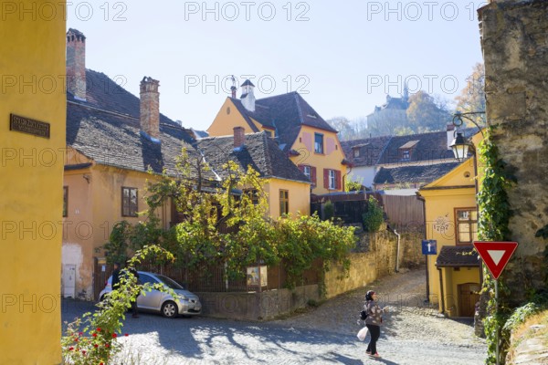 Old town centre of Sighisoara, Romania