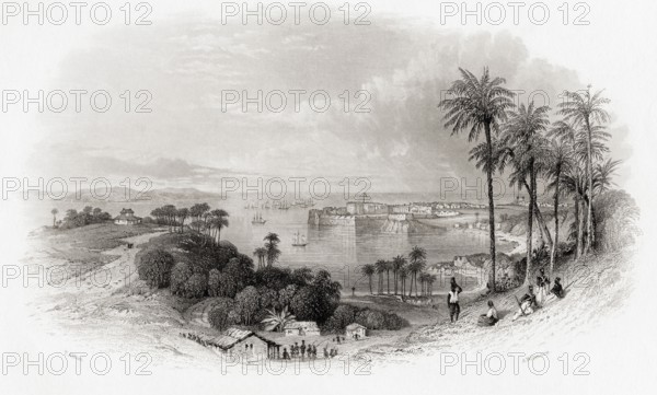 Bombay, India Engraved by Willmore after T Allom