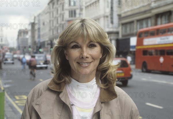 Susan Hampshire. CBE. English actress born 12 may 1937. Pictured in connection with her appearing in the play Blite Spirit at the Vaudeville Theater Strand London in 1986. Susan Hampshire became famous when starring in the BBC tv-series tv-series The Forsyte Saga in which she starred in the role of Fleur. The series was originally shown in 26 episodes on saturday evenings with start 7 january 1967. 1986