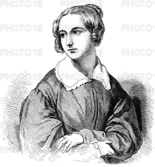 Luise Hensel, 1798-1876, a German religious author and poet, Luise Hensel, 1798-1876, eine religiöse Dichterin