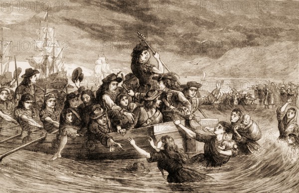 The Siege of Limerick, Williamite War in Ireland, From British Battles on Land and Sea, by James Grant