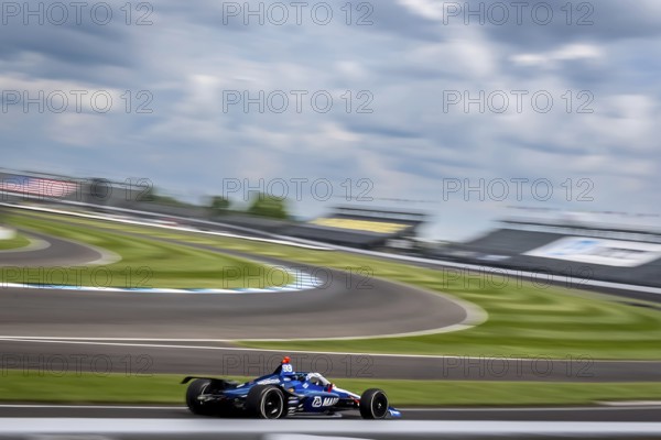 MARCO ANDRETTI (98) of Nazareth, Pennsylvania practices for the 108th Running of the Indianapolis 500 at the Indianapolis Motor Speedway in Speedway, IN