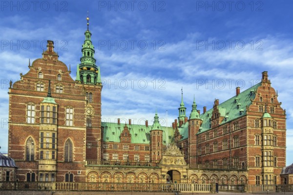 Frederiksborg Palace is a palace in Hillerod, Denmark. It was built as a royal residence for King Christian IV