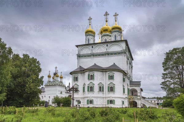 Assumption Cathedral in Joseph-Volokolamsk Monastery, Russia