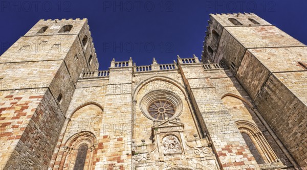 Cathedral of Sigüenza, Cathedral of Santa María de Sigüenza, 12th Century Romanesque Style, Spanish Cultural Heritage, Sigüenza, Guadalajara, Castilla La Mancha, Spain