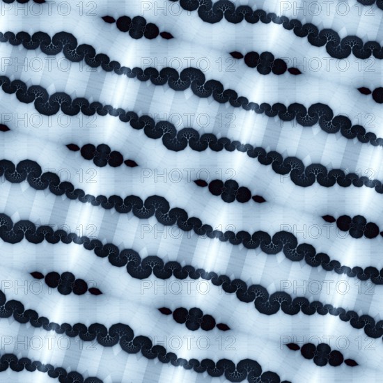 An illustration of an abstract fractal graphic art background