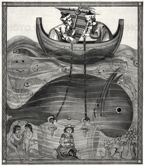 Alexander the Great explores the depths of the sea