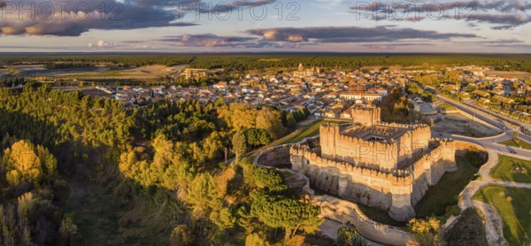Coca castle, XV century, Gothic-Mudejar, Coca, Segovia province, Spain
