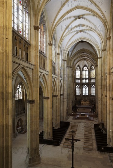 View from the west gallery to the east, St., Sankt, Saint