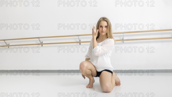 An image of a female dancer in action