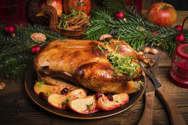 Christmas duck
