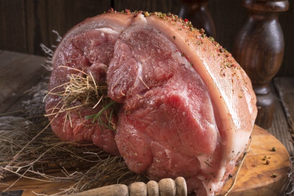 Raw rustic roast