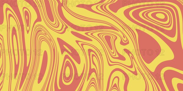 Bright Red and Cyber Yellow, trendy red and yellow colors background