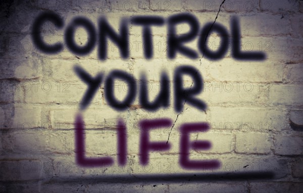 Control Your Life Concept