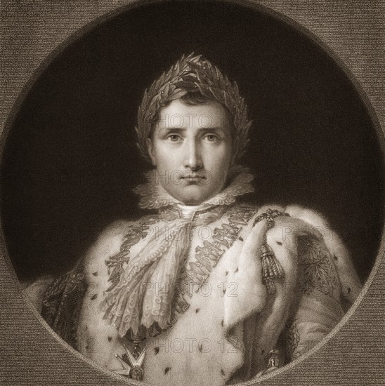 Napoleon Bonaparte, Emperor Napoleon I, 1769 - 1821, a French general, statesman and emperor