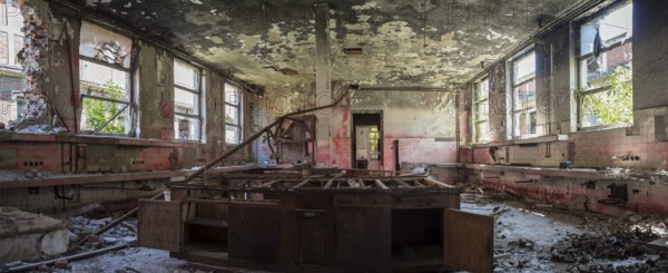 Details of an old abandoned factory