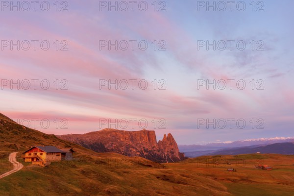 Sunrise in the Dolomites, Italy