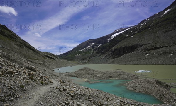Pasterze, glacier, Austria, Großglockner, Großglockner High Alpine Road, Sandersee
