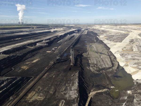 RWE Power AG's Inden open pit mine is located in the Rhenish lignite mining area near Inden, between Eschweiler and Jülich. Annual production amounts to 22 million tons of lignite and is used exclusively to supply the Weisweiler power plant. The coal seams are up to 45 meters thick. Mining is carried out with the aid of bucket wheel excavators. This operation employs 850 people. The open pit mine is expected to be exhausted by 2030
