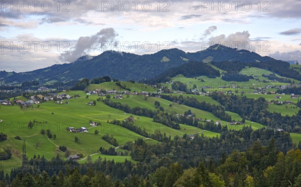 Landscape in the Bregenzerwald, Vorarlberg, Austria