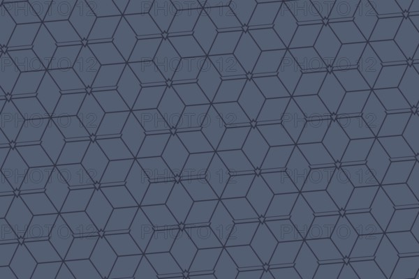 Seamless abstract cubic geometrical background