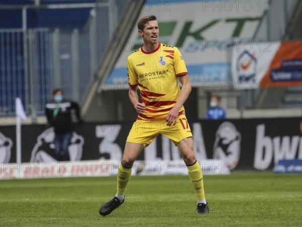 German footballer Arne Sicker MSV Duisburg DFB 3rd league season 2020-21, German footballer Arne Sicker MSV Duisburg DFB 3rd league season 2020-21