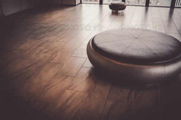 Fashionable Lounge Round Chair Image. Shooting Location: Yokohama-city kanagawa prefecture