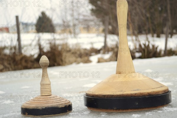 The popular sport of curling