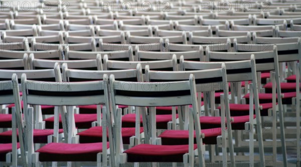 Chairs in a row