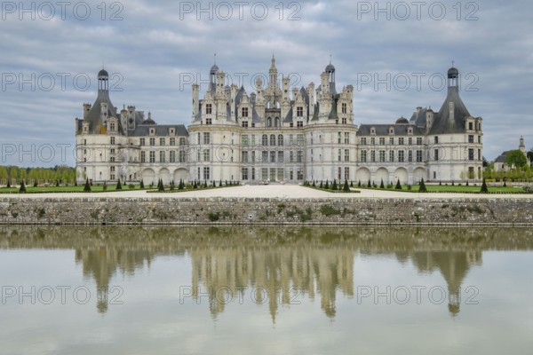 Castle of Chambord, 16th century, Loire Valley, France, Western Europe
