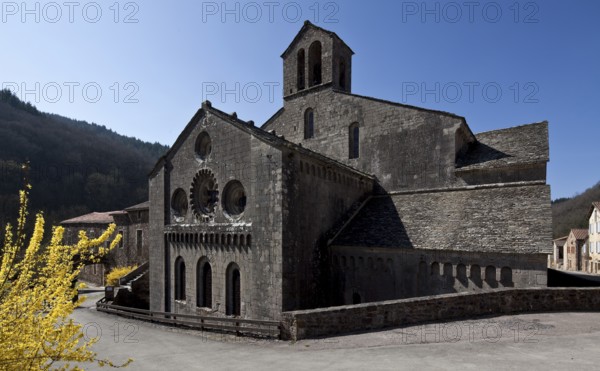 Sylvans, abbey church, view from north-east, St., Sankt, Saint