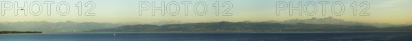 Panorama, Lake Constance Alpine view
